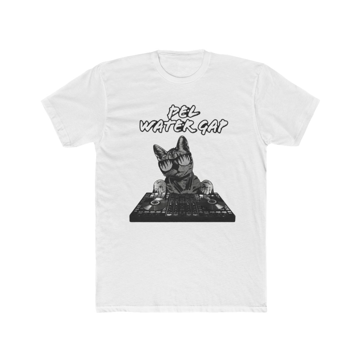 Del Water Gap / Music Cat Style T Shirt - Official T-Shirts merchandise